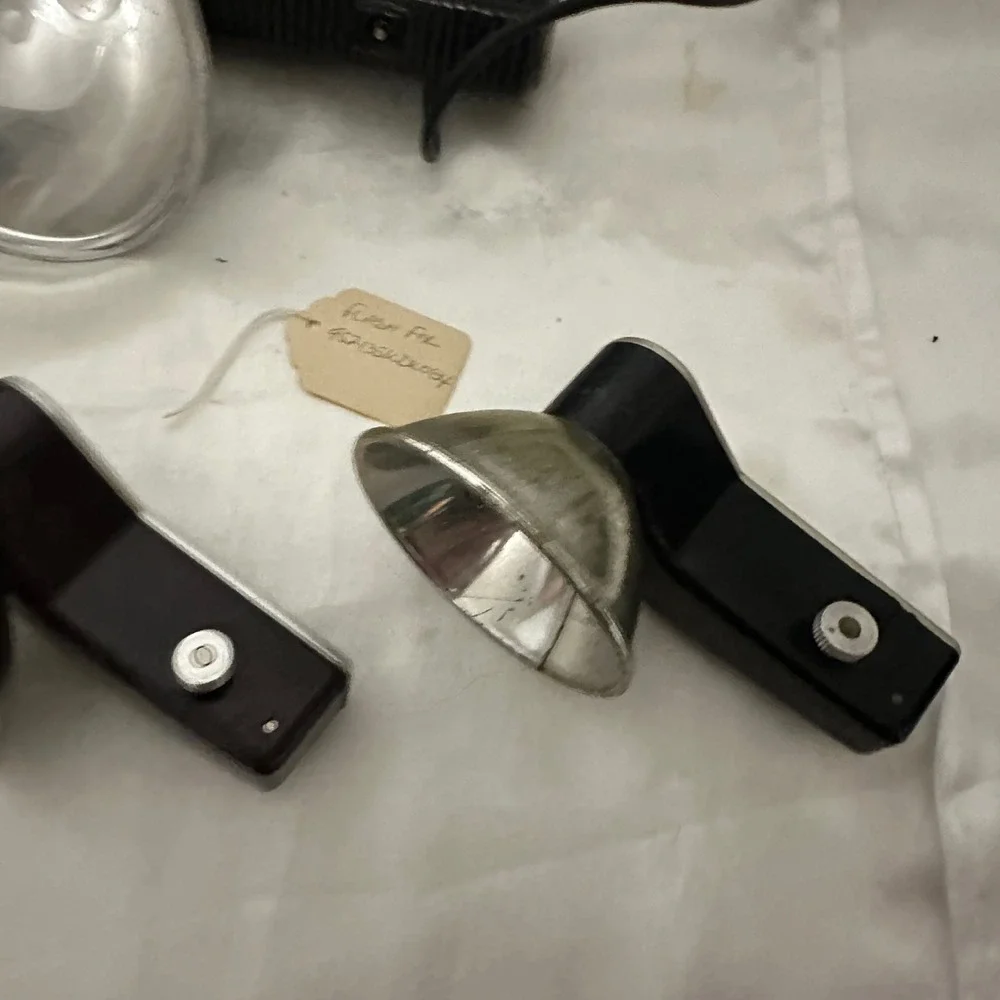 Kodak Vivitar Hoya Camera Flash & Filter Lot Vintage Silver Good Mixed Untested